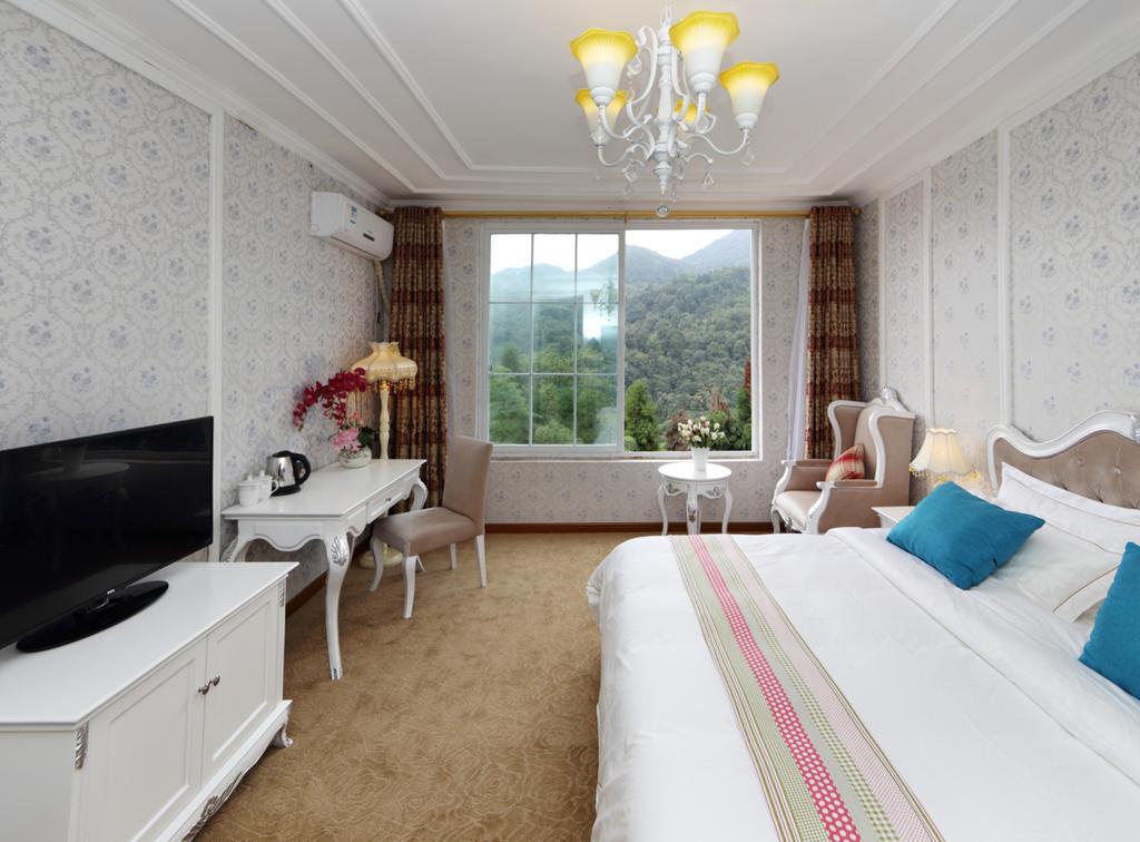 Panshan Tingquan Tuwo Holiday Resort เล่อซาน ห้อง รูปภาพ