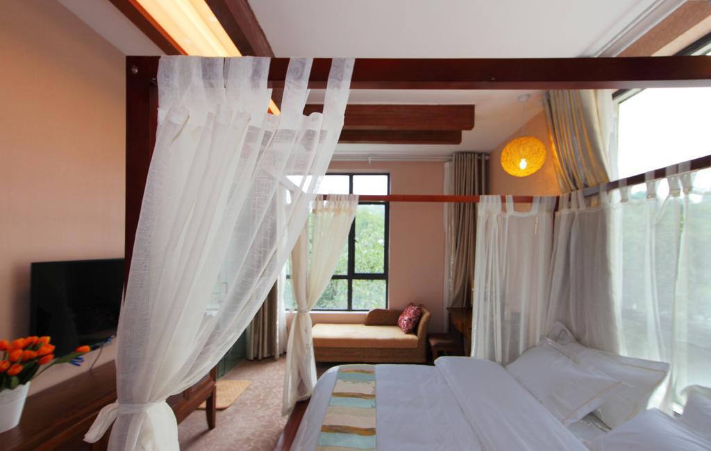Panshan Tingquan Tuwo Holiday Resort เล่อซาน ห้อง รูปภาพ