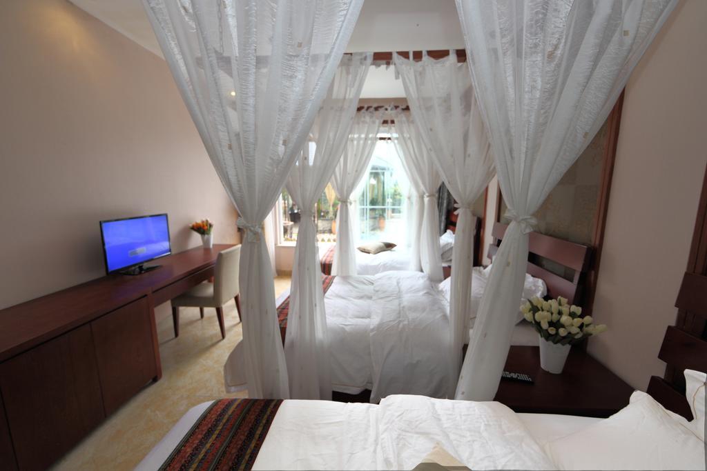 Panshan Tingquan Tuwo Holiday Resort เล่อซาน ห้อง รูปภาพ