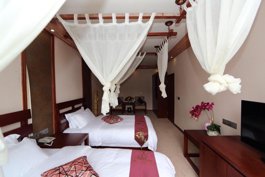 Panshan Tingquan Tuwo Holiday Resort เล่อซาน ห้อง รูปภาพ